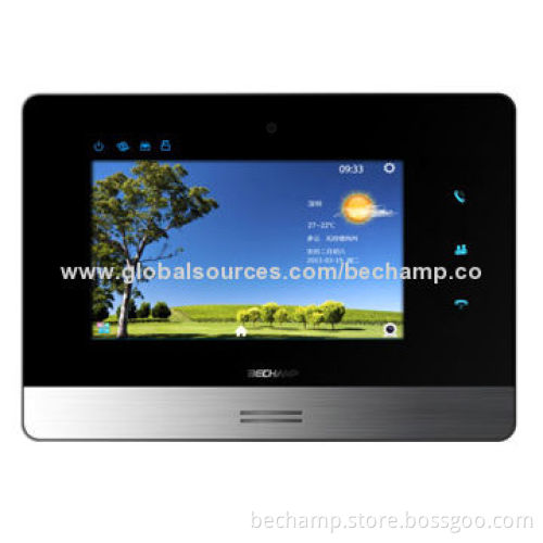 Home automation with touch panel, App control, home automation/video intercom/security alarmNew